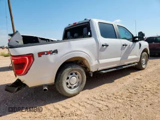 2022 Ford F-150 XL with VIN 1FTFW1E57NKE15119, listed as a Copart auction lot 60677985 with 79,006 mi miles and Salvage title. Bid and sale history available at DreamBid. Image 3.