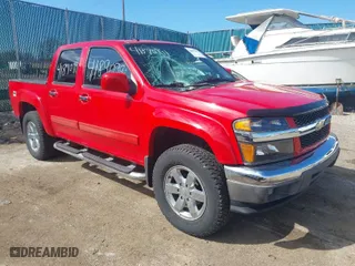 2012 Chevrolet Colorado LT w/2LT with VIN 1GCHTDFE9C8149808, listed as a IAAI auction lot 41890991 with 47,552 mi miles. Bid and sale history available at carsss.com. Image 1.