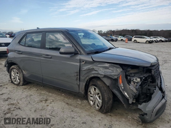 2022 Hyundai Venue SE with VIN KMHRB8A36NU163448, listed as a Copart auction lot 44604365 with 98,448 mi miles and Salvage Title. Bid and sale history available at DreamBid. Image 4.