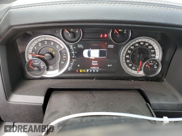 2014 Ram 3500 Laramie with VIN 3C63R3JL3EG229411, listed as a Copart auction lot 42958205 with 110,642 mi miles and Salvage Title. Bid and sale history available at carsss.com. Image 9.