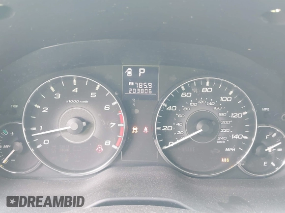 2011 Subaru Outback Limited Power Moon with VIN 4S4BRBLC2B3400042, listed as a IAAI auction lot 42701713 with 203,806 mi miles and . Bid and sale history available at DreamBid. Image 7.