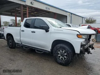 2019 Chevrolet Silverado 1500 Work Truck with VIN 1GCRYAEF1KZ397915, listed as a Copart auction lot 81168714 with 140,713 mi miles and Salvage Title. Bid and sale history available at carsss.com. Image 4.