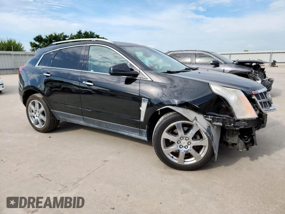 2012 Cadillac SRX Premium Collection with VIN 3GYFNCE3XCS596550, listed as a Copart auction lot 63011585 with 98,004 mi miles and Salvage title. Bid and sale history available at DreamBid. Image 4.