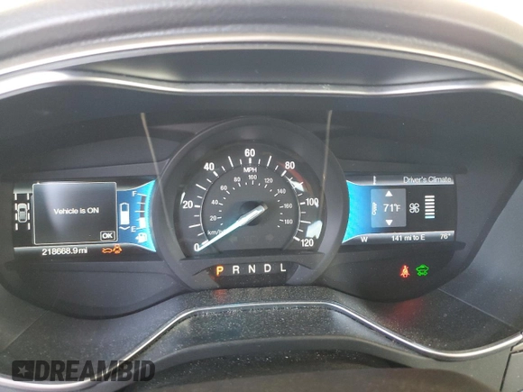 2015 Ford Fusion SE Hybrid with VIN 3FA6P0LU5FR218454, listed as a Copart auction lot 60682065 with 218,668 mi miles and Salvage title. Bid and sale history available at DreamBid. Image 9.