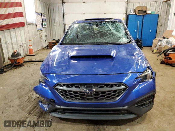 2022 Subaru WRX Premium with VIN JF1VBAF6XN9002798, listed as a Copart auction lot 49237205 with 23,816 mi miles and Salvage Title. Bid and sale history available at DreamBid. Image 5.