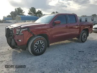 2024 Nissan Frontier SL with VIN 1N6ED1EK4RN659447, listed as a Copart auction lot 53338105 with 4,895 mi miles and Salvage title. Bid and sale history available at DreamBid. Image 1.