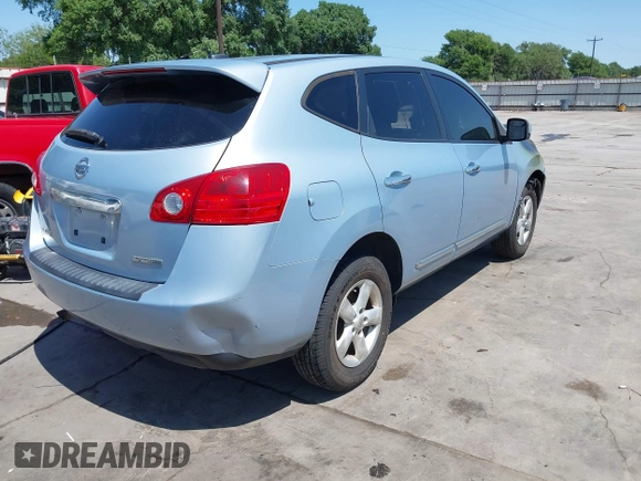 2013 Nissan Rogue S with VIN JN8AS5MT4DW022784, listed as a IAAI auction lot 41981279 with 112,404 mi miles. Bid and sale history available at carsss.com. Image 4.
