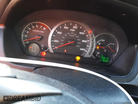 2005 Honda Pilot EX with VIN 5FNYF18465B036265, listed as a Copart auction lot 42185075 with 219,383 mi miles and Non Repairable. Bid and sale history available at DreamBid. Image 9.