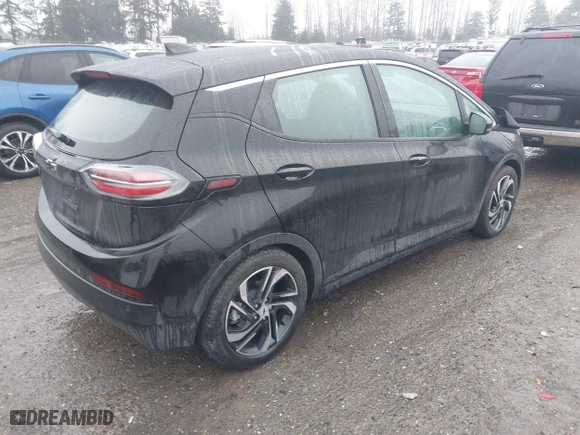 2023 Chevrolet Bolt EV 2LT with VIN 1G1FX6S02P4155876, listed as a IAAI auction lot 41175436 with 27,816 mi miles. Bid and sale history available at carsss.com. Image 4.