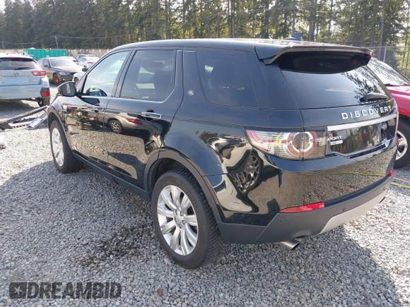 2016 Land Rover Discovery Sport HSE LUX with VIN SALCT2BG2GH630066, listed as a IAAI auction lot 42107822 with 87,728 mi miles. Bid and sale history available at carsss.com. Image 3.