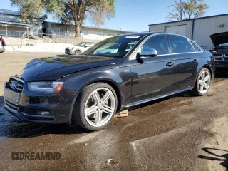 2013 Audi S4 Premium Plus with VIN WAUDGAFL2DA158941, listed as a Copart auction lot 73166504 with 111,972 mi miles and Salvage Title. Bid and sale history available at carsss.com. Image 1.