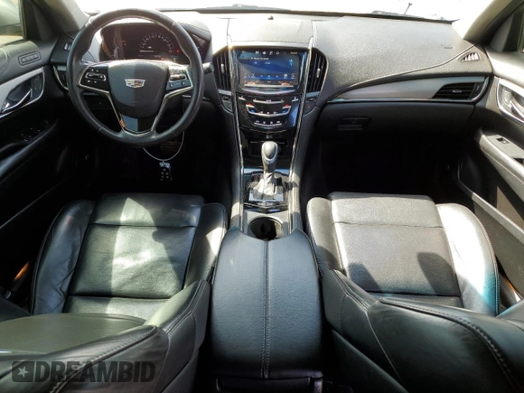 2015 Cadillac ATS Sedan Luxury RWD with VIN 1G6AB5RX0F0114104, listed as a Copart auction lot 50742745 with 123,694 mi miles and Salvage Title. Bid and sale history available at carsss.com. Image 8.