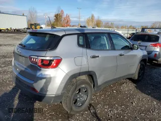 2017 Jeep Compass Sport with VIN 3C4NJCAB6HT647621, listed as a Copart auction lot 80497284 with 96,086 mi miles and Salvage Title. Bid and sale history available at carsss.com. Image 3.