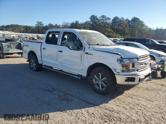 2020 Ford F-150 XL with VIN 1FTEW1EP1LFB38518, listed as a Copart auction lot 85150834 with Not Provided miles and Salvage Title. Bid and sale history available at carsss.com. Image 4.