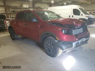 2020 Ford Ranger XL with VIN 1FTER4FHXLLA66526, listed as a Copart auction lot 48497245 with 50,117 mi miles and Salvage Title. Bid and sale history available at carsss.com. Image 4.