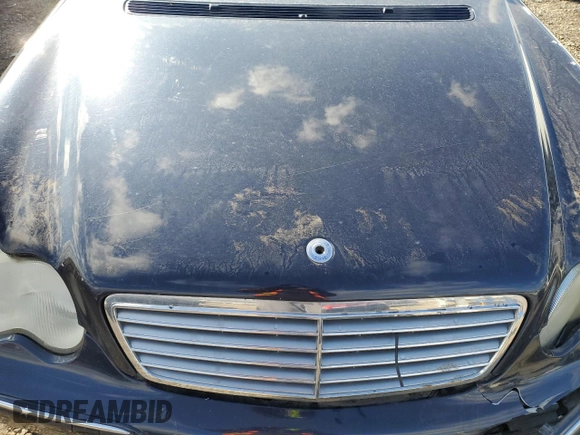 2002 Mercedes-Benz C 230/260/280/320 with VIN WDBRF61J42F262487, listed as a Copart auction lot 47354225 with 128,238 mi miles and Salvage Title. Bid and sale history available at DreamBid. Image 11.