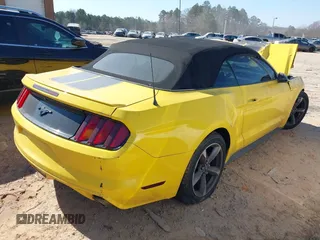 2015 Ford Mustang V6 with VIN 1FATP8EM8F5373825, listed as a IAAI auction lot 41649357 with 67,874 mi miles and . Bid and sale history available at DreamBid. Image 4.
