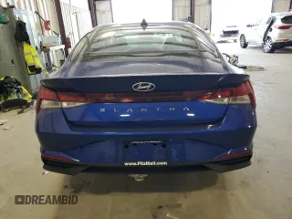 2023 Hyundai Elantra SE with VIN KMHLL4AG9PU594965, listed as a Copart auction lot 62406545 with 21,594 mi miles and Salvage title. Bid and sale history available at DreamBid. Image 6.