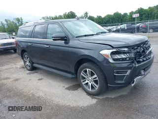 2024 Ford Expedition Max Limited z VIN 1FMJK2A87REA33491, wystawiony jako IAAI lot #42766598 z przebiegiem 67 652 mil mil oraz . Historia ofert i sprzedaży dostępna na DreamBid. Obrazek 1.