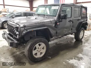 2018 Jeep Wrangler JK Unlimited Sport S with VIN 1C4BJWDG3JL819004, listed as a Copart auction lot 44772315 with 43,934 mi miles and Salvage Title. Bid and sale history available at carsss.com. Image 1.