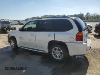 2007 GMC Envoy Denali with VIN 1GKES63M172227637, listed as a Copart auction lot 49858135 with 198,736 mi miles and Salvage Title. Bid and sale history available at carsss.com. Image 2.
