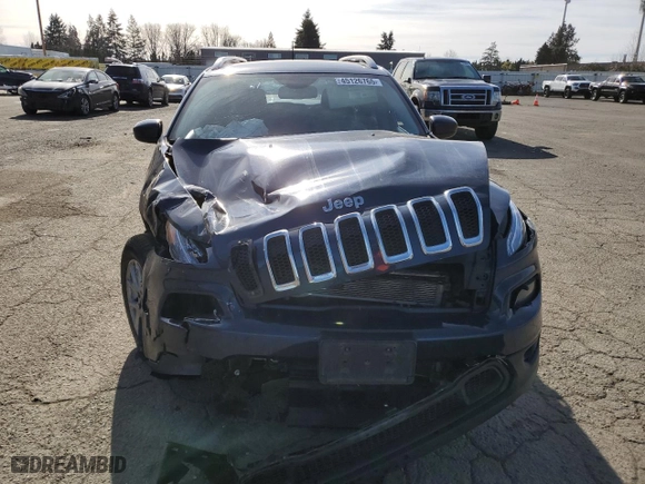 2018 Jeep Cherokee Latitude with VIN 1C4PJMCX0JD571770, listed as a Copart auction lot 45126765 with 96,618 mi miles and Salvage Title. Bid and sale history available at carsss.com. Image 5.
