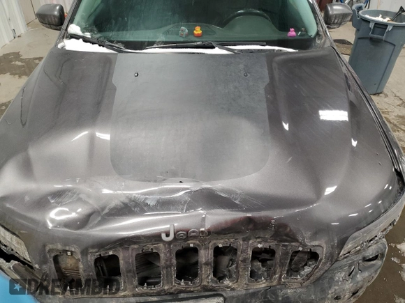 2019 Jeep Cherokee Trailhawk Elite with VIN 1C4PJMBX4KD138598, listed as a Copart auction lot 45204255 with 135,557 mi miles and Salvage Title. Bid and sale history available at carsss.com. Image 14.