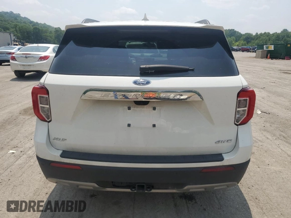 2023 Ford Explorer XLT with VIN 1FMSK8DH4PGC05738, listed as a Copart auction lot 60815665 with 16,313 mi miles and Salvage title. Bid and sale history available at DreamBid. Image 6.