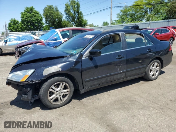 2006 Honda Accord LX SE with VIN 1HGCM56386A019903, listed as a Copart auction lot 57084755 with 170,823 mi miles and Salvage title. Bid and sale history available at DreamBid. Image 1.