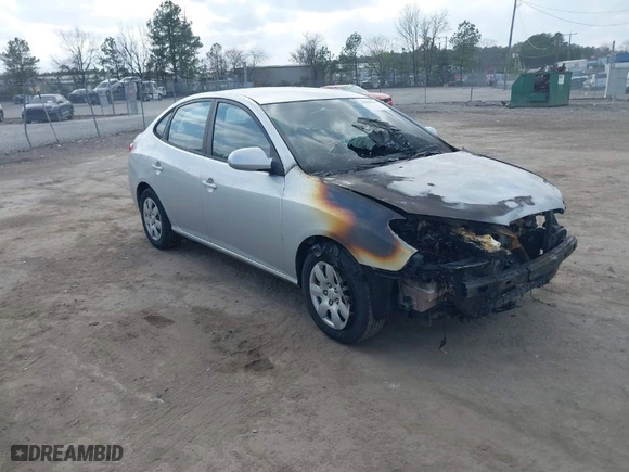 2008 Hyundai Elantra GLS with VIN KMHDU46D68U390576, listed as a IAAI auction lot 41842709 with 1 mi miles. Bid and sale history available at carsss.com. Image 1.