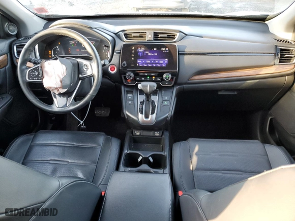 2021 Honda CR-V EX-L with VIN 2HKRW2H85MH645666, listed as a Copart auction lot 42924395 with 25,252 mi miles and Salvage Title. Bid and sale history available at carsss.com. Image 8.