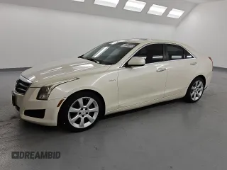 2014 Cadillac ATS Standard RWD z VIN 1G6AA5RX6E0177029, wystawiony jako Copart lot #57257835 z przebiegiem 123 704 mil mil oraz Czysty tytuł • Clean title. Historia ofert i sprzedaży dostępna na DreamBid. Obrazek 1.