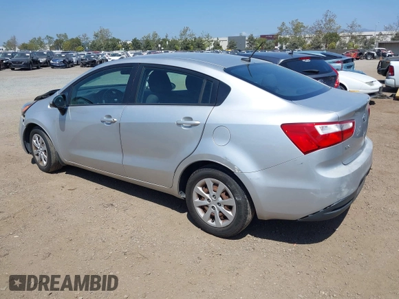 2013 Kia Rio LX with VIN KNADM4A32D6138970, listed as a IAAI auction lot 42078818 with 139,155 mi miles. Bid and sale history available at carsss.com. Image 3.