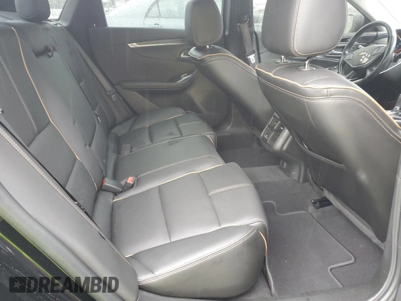 2017 Chevrolet Impala Premier with VIN 2G1145S37H9185574, listed as a Copart auction lot 51876815 with 131,963 mi miles and Salvage Title. Bid and sale history available at DreamBid. Image 10.
