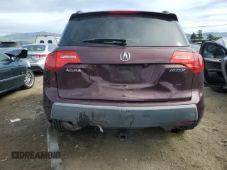 2009 Acura MDX Tech Pkg with VIN 2HNYD28629H533594, listed as a Copart auction lot 47482895 with 199,366 mi miles and Salvage Title. Bid and sale history available at carsss.com. Image 6.