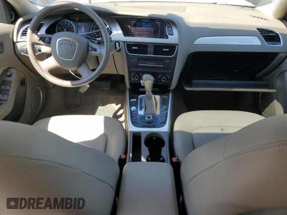 2012 Audi A4 2.0T Premium Plus with VIN WAUFFAFLXCA115412, listed as a Copart auction lot 54604175 with 69,490 mi miles and Salvage Title. Bid and sale history available at carsss.com. Image 8.