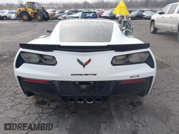 2015 Chevrolet Corvette Z06 3LZ with VIN 1G1YU2D64F5603779, listed as a IAAI auction lot 41347822 with 38,845 mi miles. Bid and sale history available at carsss.com. Image 16.