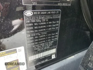 2020 Land Rover Discovery SE with VIN SALRG2RV5L2422117, listed as a Copart auction lot 47465175 with 0 mi miles and Clean Title. Bid and sale history available at carsss.com. Image 13.