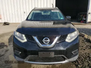 2016 Nissan Rogue SV with VIN KNMAT2MV3GP602356, listed as a Copart auction lot 50409235 with 170,508 mi miles and Salvage Title. Bid and sale history available at carsss.com. Image 5.