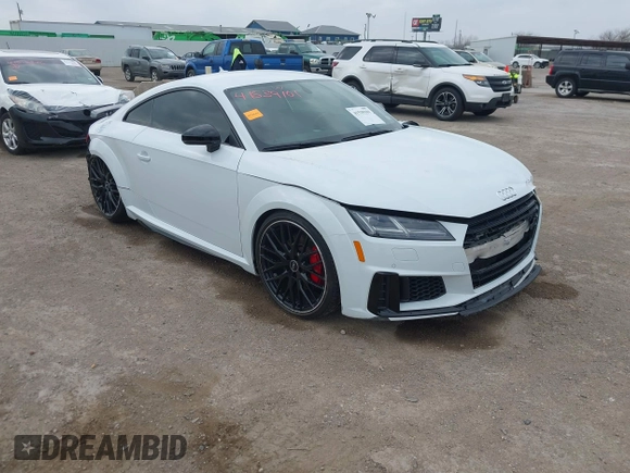 2020 Audi TTS with VIN TRUA1AFV4L1006379, listed as a IAAI auction lot 41539101 with 49,703 mi miles and . Bid and sale history available at DreamBid. Image 1.