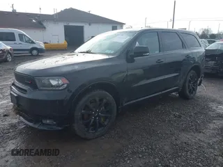 2020 Dodge Durango GT Plus with VIN 1C4RDJDG4LC146896, listed as a IAAI auction lot 41027411 with 109,850 mi miles and . Bid and sale history available at DreamBid. Image 18.