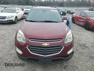 2016 Chevrolet Equinox LT with VIN 2GNALCEK9G6226974, listed as a Copart auction lot 45970575 with Not Provided miles and Salvage Title. Bid and sale history available at DreamBid. Image 5.