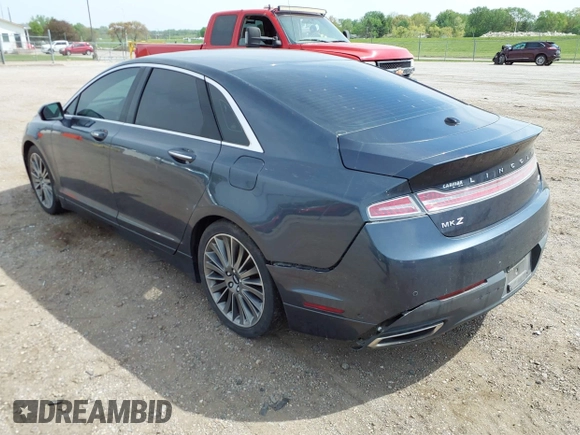 2013 Lincoln MKZ Hybrid with VIN 3LN6L2LU2DR821615, listed as a IAAI auction lot 42129870 with 137,833 mi miles. Bid and sale history available at carsss.com. Image 3.