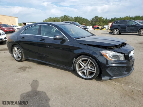 2014 Mercedes-Benz CLA-Class CLA 250 with VIN WDDSJ4EB7EN160013, listed as a Copart auction lot 47024985 with NaN miles and Clean Title. Bid and sale history available at carsss.com. Image 4.