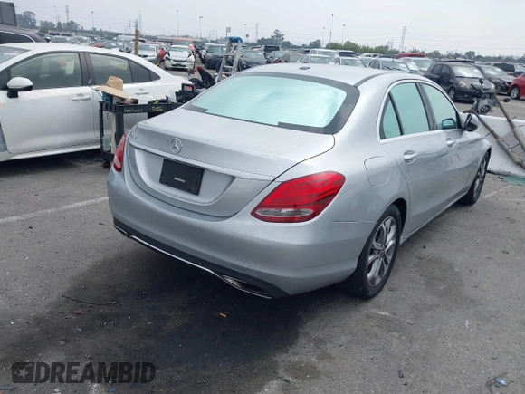2018 Mercedes-Benz C 300 with VIN 55SWF4JB3JU254559, listed as a IAAI auction lot 42391163 with 84,439 mi miles and . Bid and sale history available at DreamBid. Image 4.