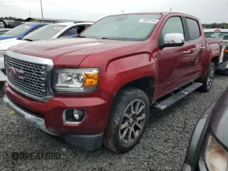 2017 GMC Canyon 4WD Denali with VIN 1GTP6EE14H1179984, listed as a Copart auction lot 74283144 with 0 mi miles and Salvage Title. Bid and sale history available at carsss.com. Image 1.
