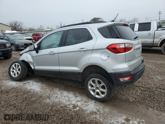 2019 Ford EcoSport SE with VIN MAJ6S3GL9KC256716, listed as a Copart auction lot 51491605 with 89,401 mi miles and Salvage Title. Bid and sale history available at carsss.com. Image 2.