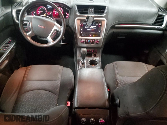 2014 GMC Acadia SLE with VIN 1GKKVPKDXEJ251262, listed as a Copart auction lot 57589015 with 166,000 mi miles and Salvage title. Bid and sale history available at DreamBid. Image 8.