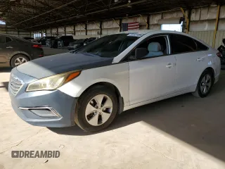 2015 Hyundai Sonata 2.4L SE with VIN 5NPE24AFXFH039085, listed as a Copart auction lot 55167135 with 97,231 mi miles and Clean Title. Bid and sale history available at carsss.com. Image 1.