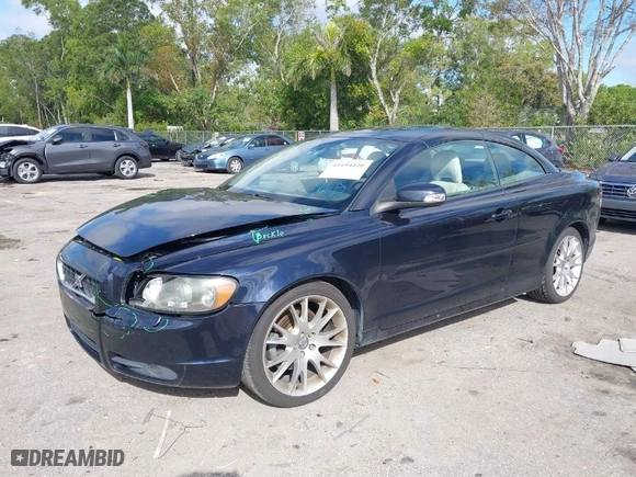2008 Volvo C70 with VIN YV1MC67248J045283, listed as a IAAI auction lot 41694420 with 87,741 mi miles. Bid and sale history available at carsss.com. Image 2.